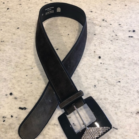 Beautiful Suede Escada Belt Made in German… main image 6